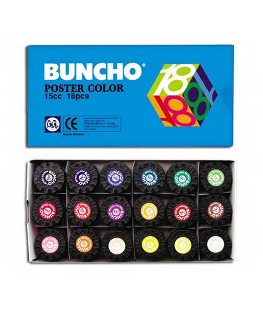 Buncho Poster Color 15cc Set | Weststar The Art Shop