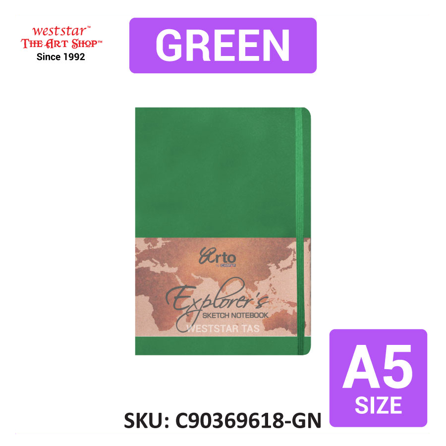 A5, A6 Arto Explorer Sketch Book (160pages) (120gsm)