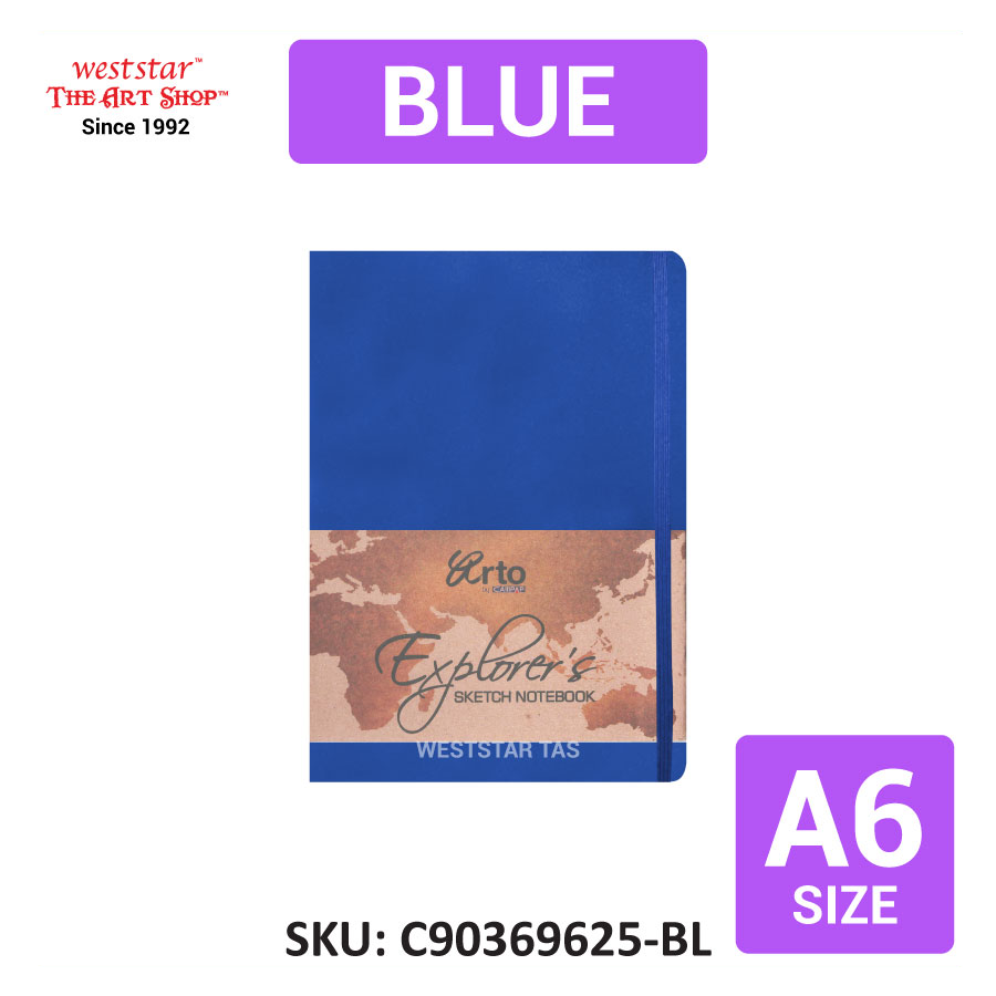 A5, A6 Arto Explorer Sketch Book (160pages) (120gsm)