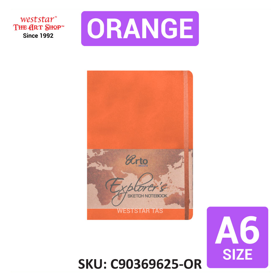 A5, A6 Arto Explorer Sketch Book (160pages) (120gsm)