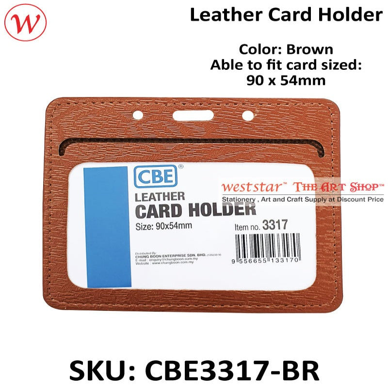 Horizontal Holder for Name Card, Staff ID, Name Tag - SMALL | 90 x 54mm