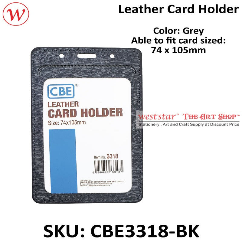 Vertical Holder for Name Card, Staff ID, Name Tag - LARGE | 74mm x 105mm