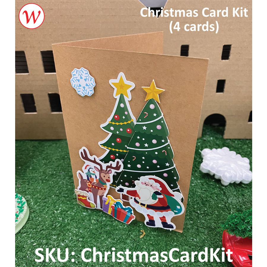 Weststar / The Art Shop Buy DIY Christmas Card Kit Handmade