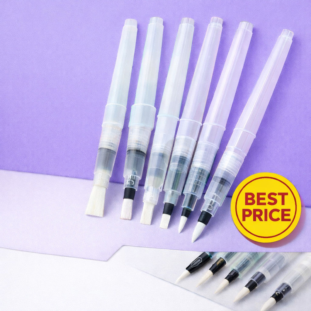 REFILLABLE WATERCOLOUR BRUSH PEN