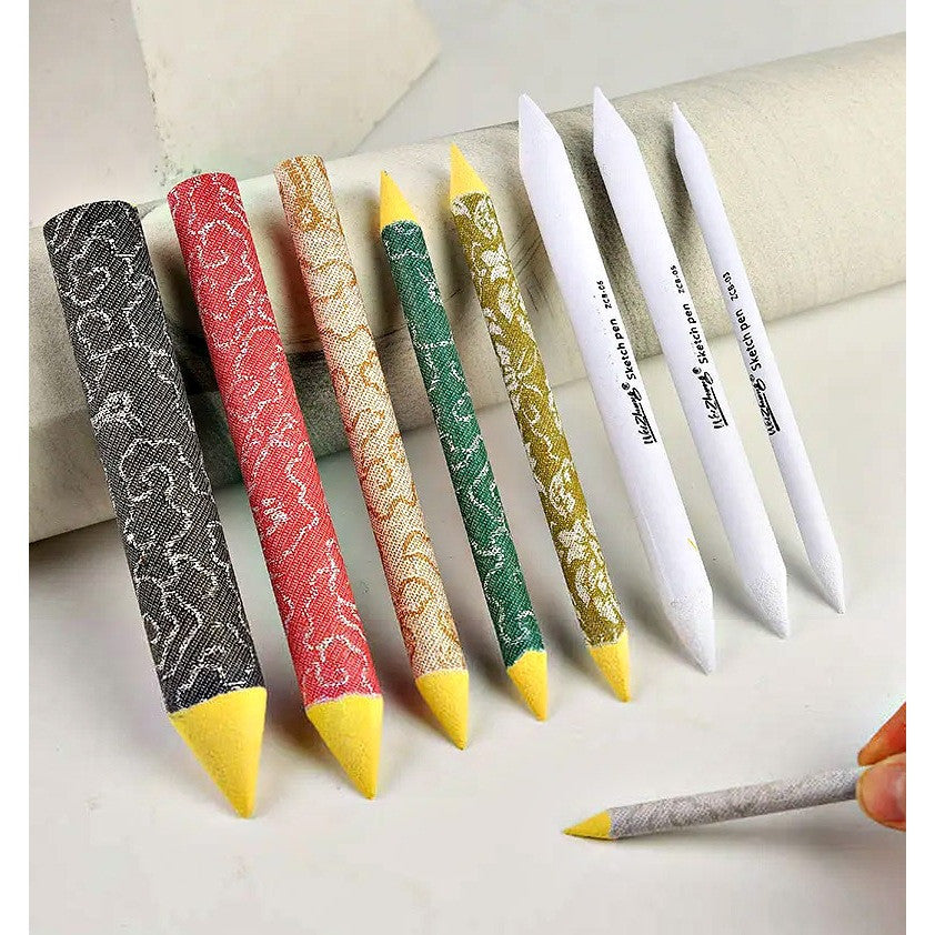 Premium Paper Blender Stump Paper Stump / Paper Blender / Blending Stumps for Pastel, Charcoal, Pencil S/M/L