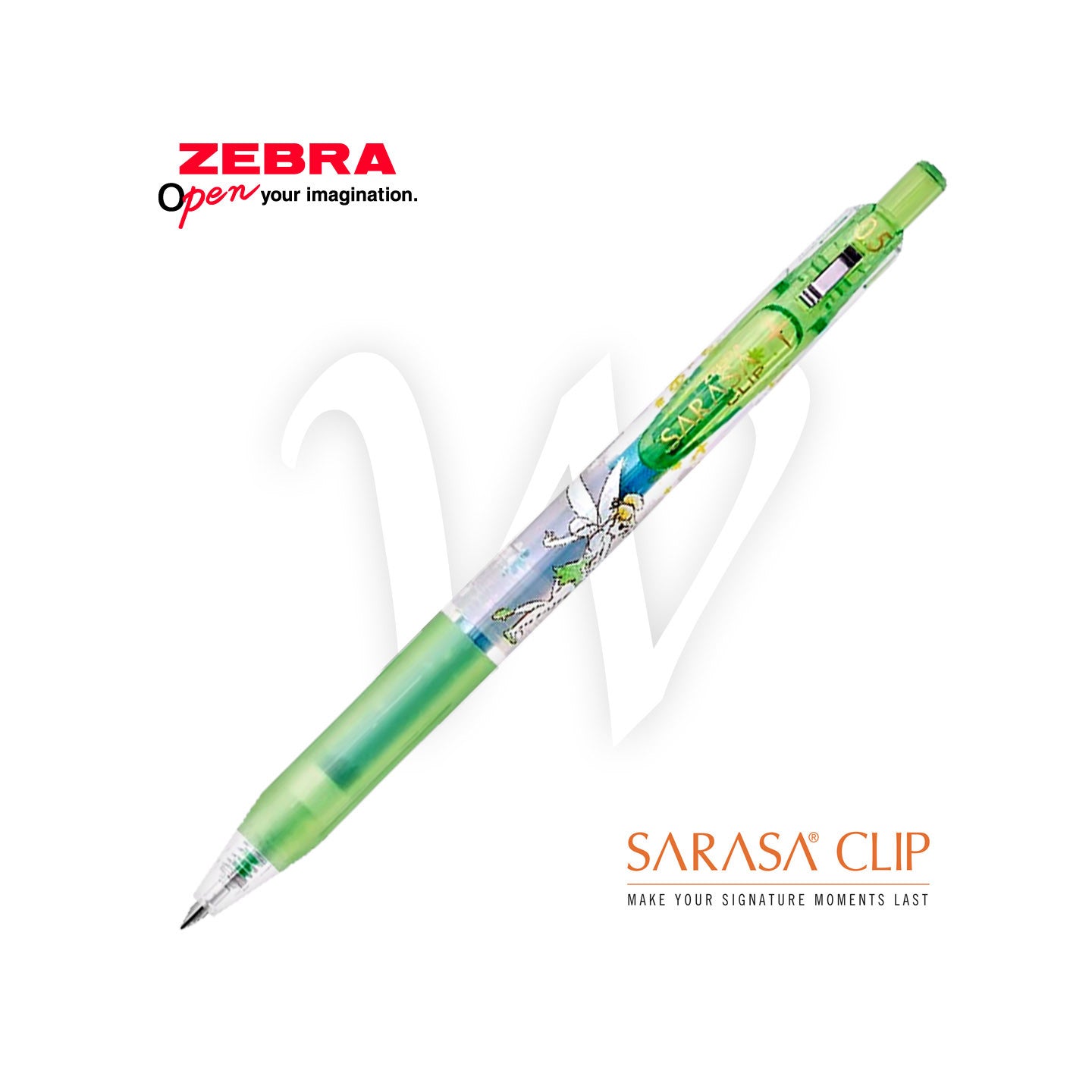 Zebra Sarasa Clip x Disney Refill 0.5mm (Limited Edition)