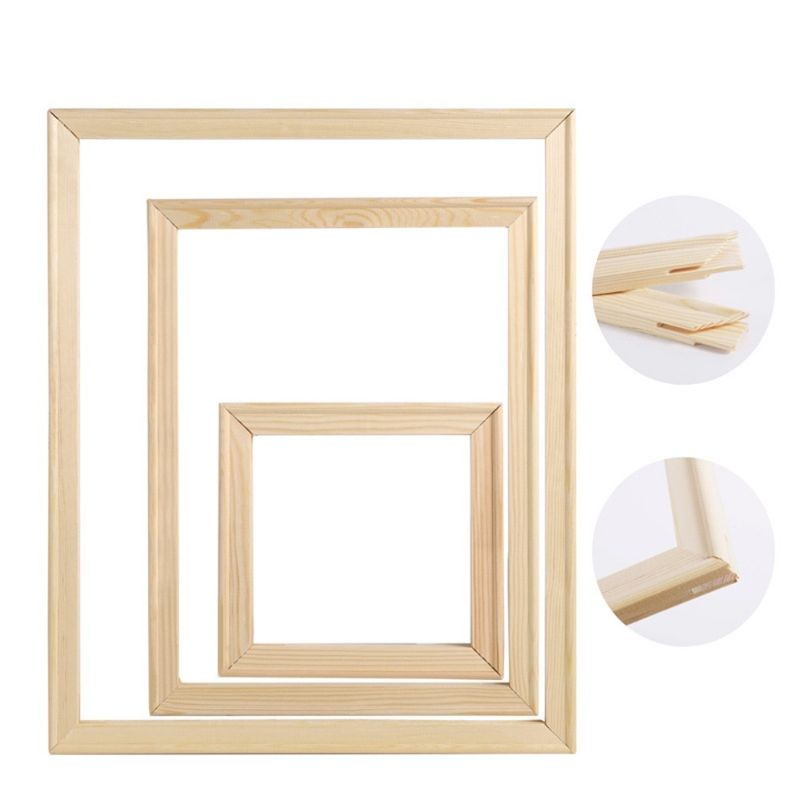 [Weststar TAS] DIY Canvas Wooden Frame Stretcher Strips  Bingkai Kayu Kanvas Custom Size (loose)| Thickness: 1.6cm