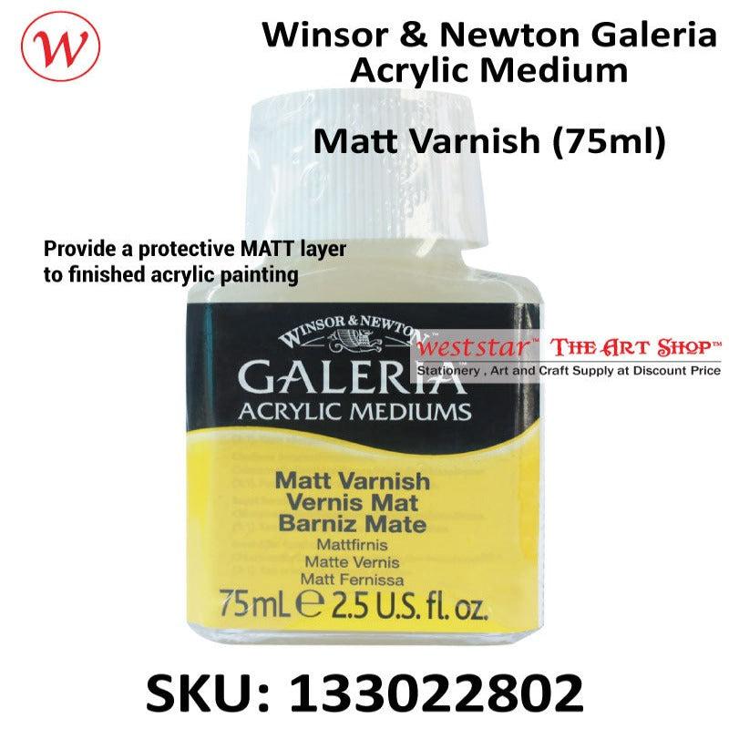 Winsor & Newton ACRYLIC MEDIUM Varnish 75ml (GLOSS/MATT/SATIN)