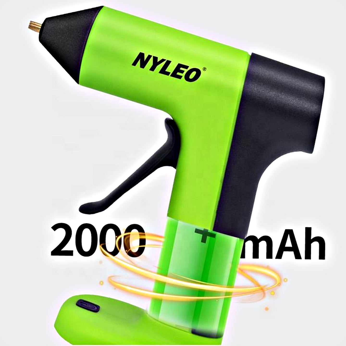 NYLEO Wireless Lithium Glue Gun NL246 / NL242 Cordless Glue Gun- Small Glue Gun