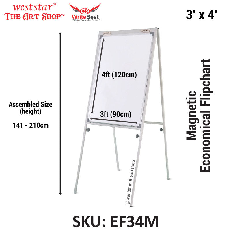 Economy Magnetic Flipchart
