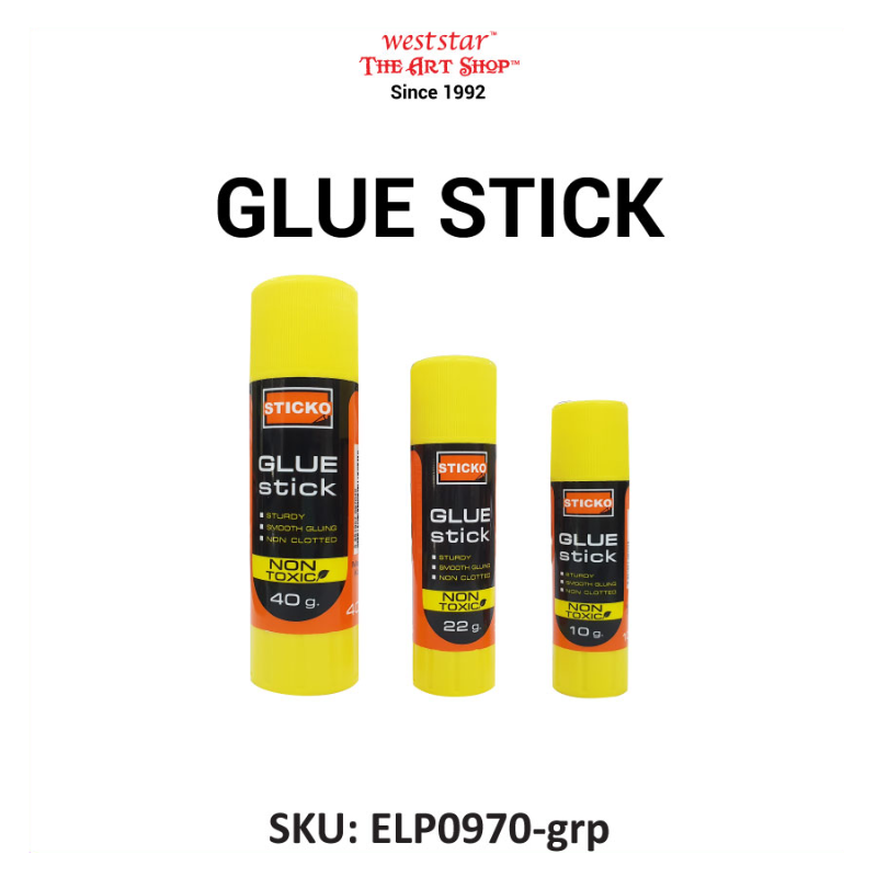Elephant Sticko Glue Stick - Non toxic