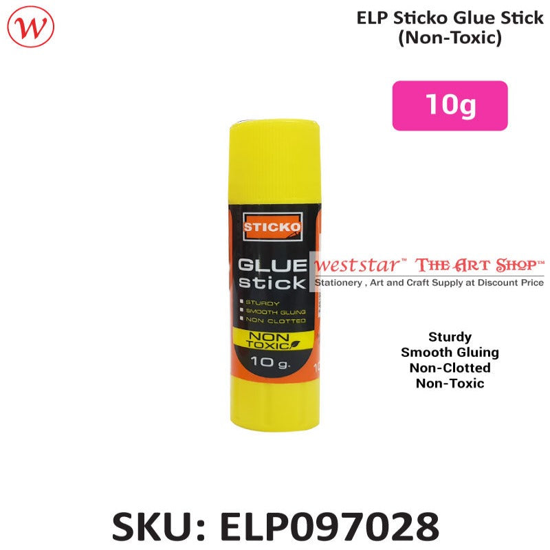Elephant Sticko Glue Stick - Non toxic