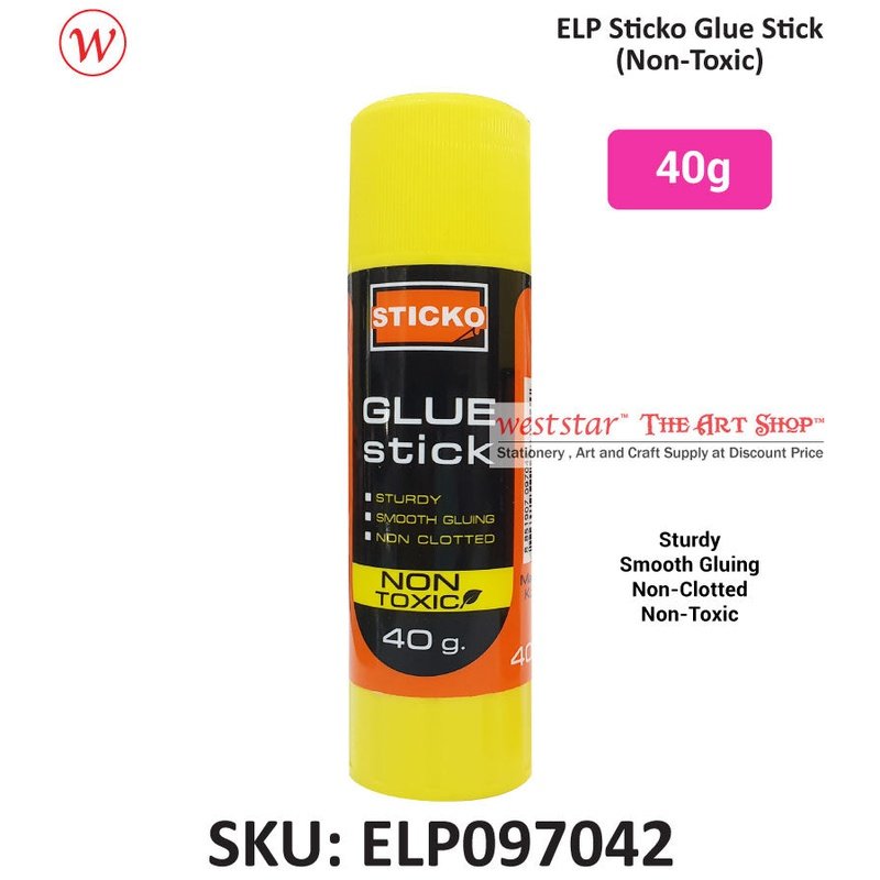 Elephant Sticko Glue Stick - Non toxic