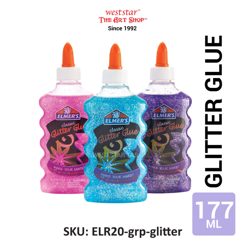 Elmer's Classic Glitter Glue 177ml
