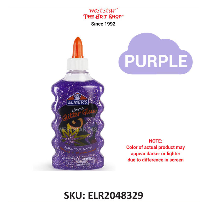 Elmer's Classic Glitter Glue 177ml