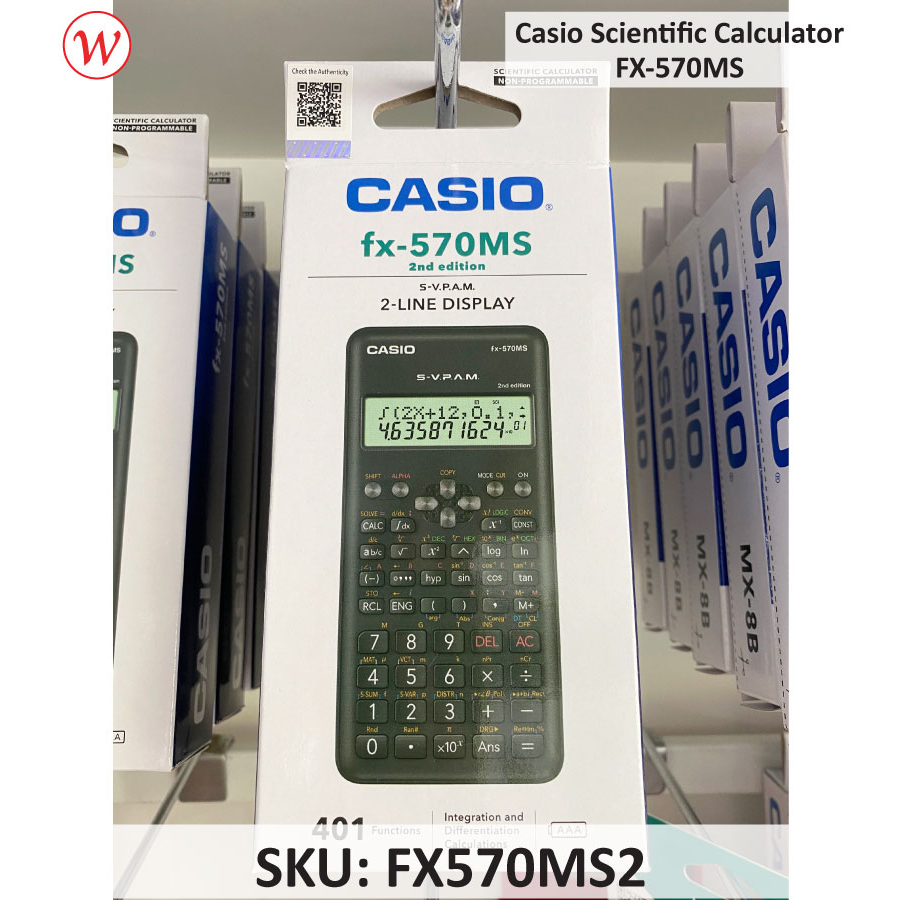 Calculator discount 570ms online