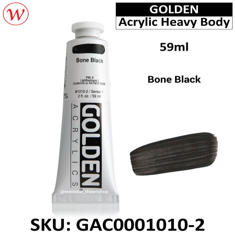 Golden Heavy Body Acrylic Paint | (59ml)