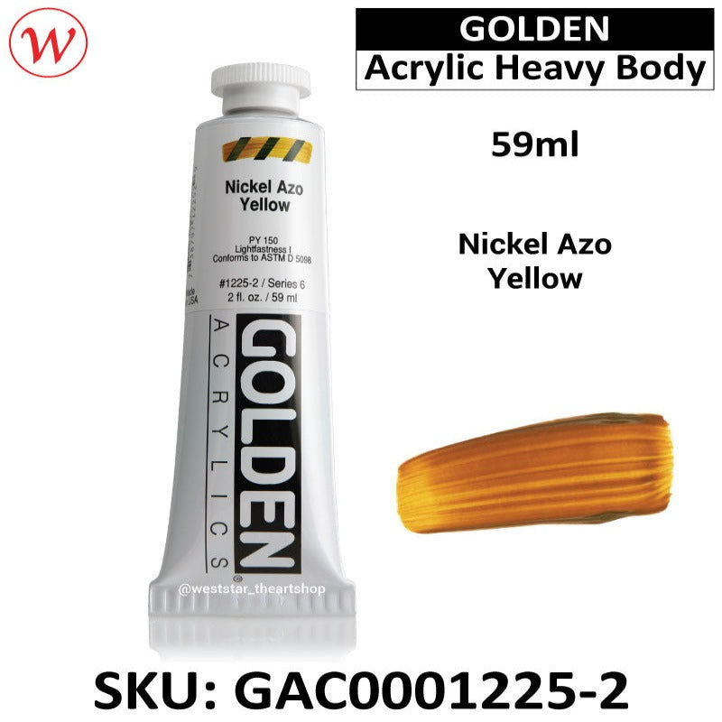 Golden Heavy Body Acrylic Paint | (59ml)
