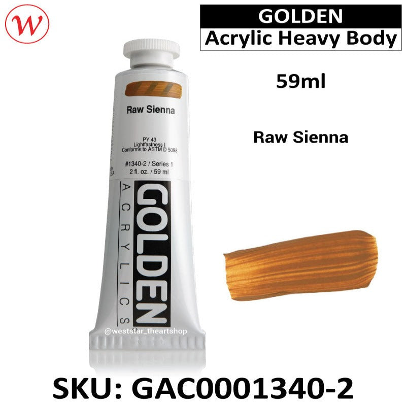 Golden Heavy Body Acrylic Paint | (59ml)