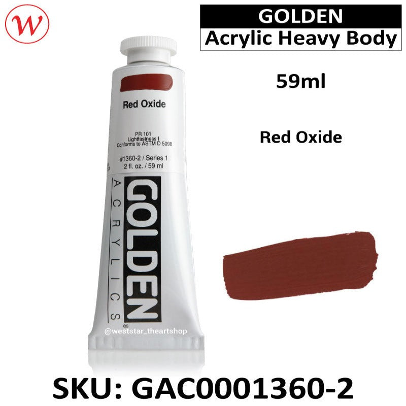 Golden Heavy Body Acrylic Paint | (59ml)