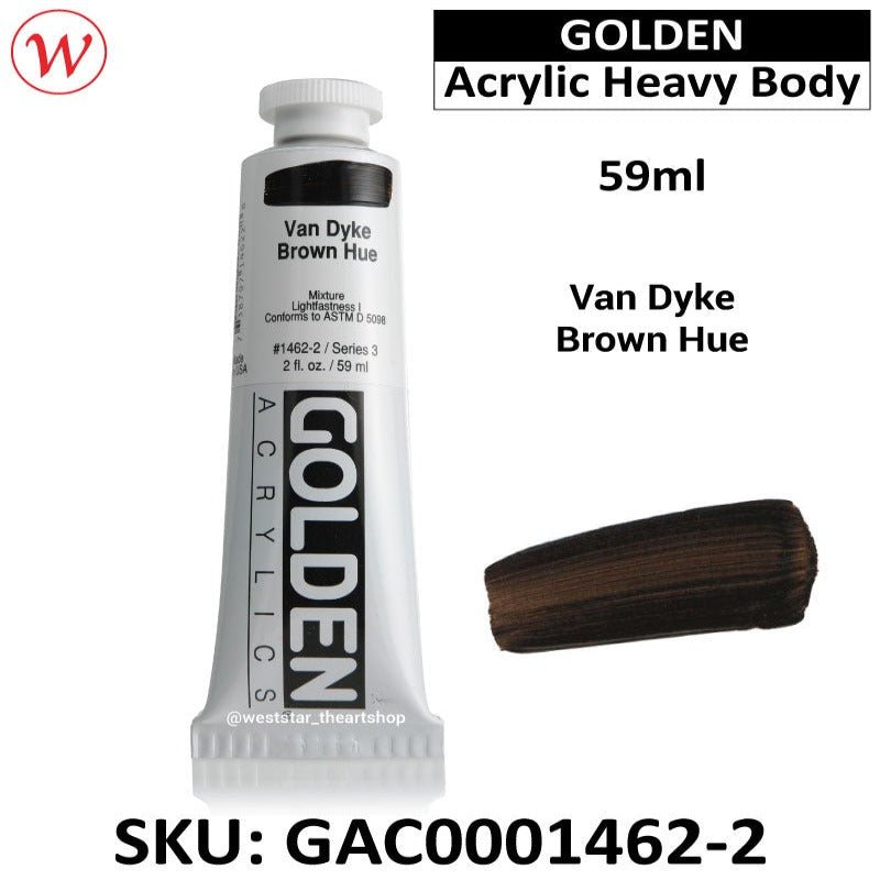 Golden Heavy Body Acrylic Paint | (59ml)