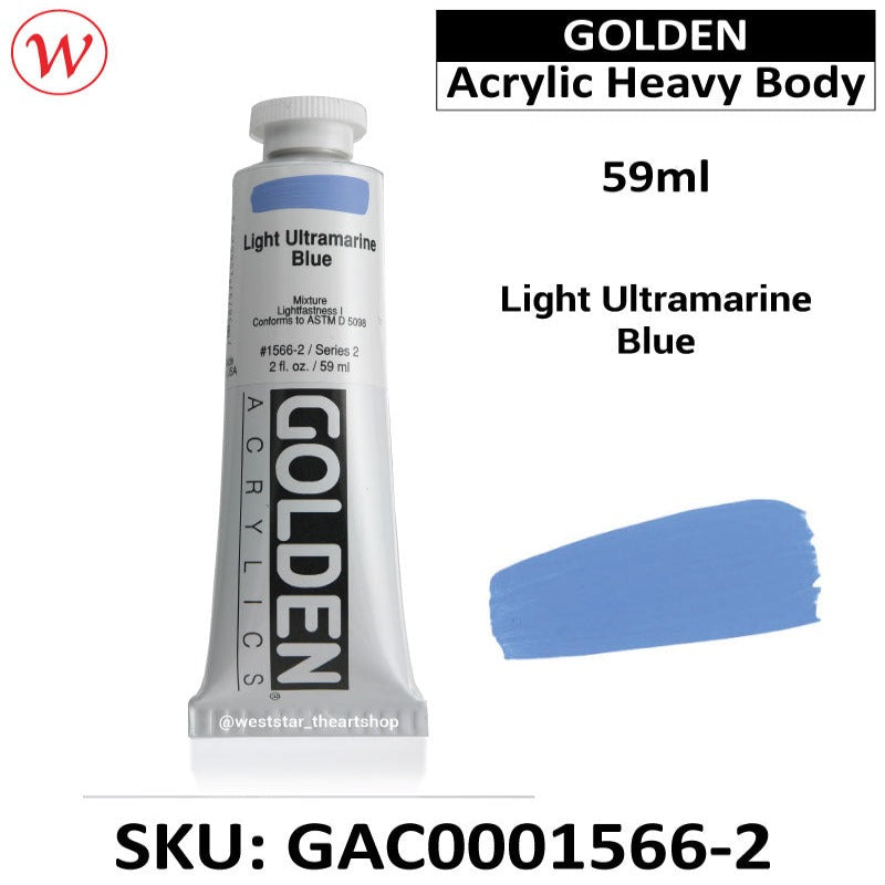 Golden Heavy Body Acrylic Paint | (59ml)