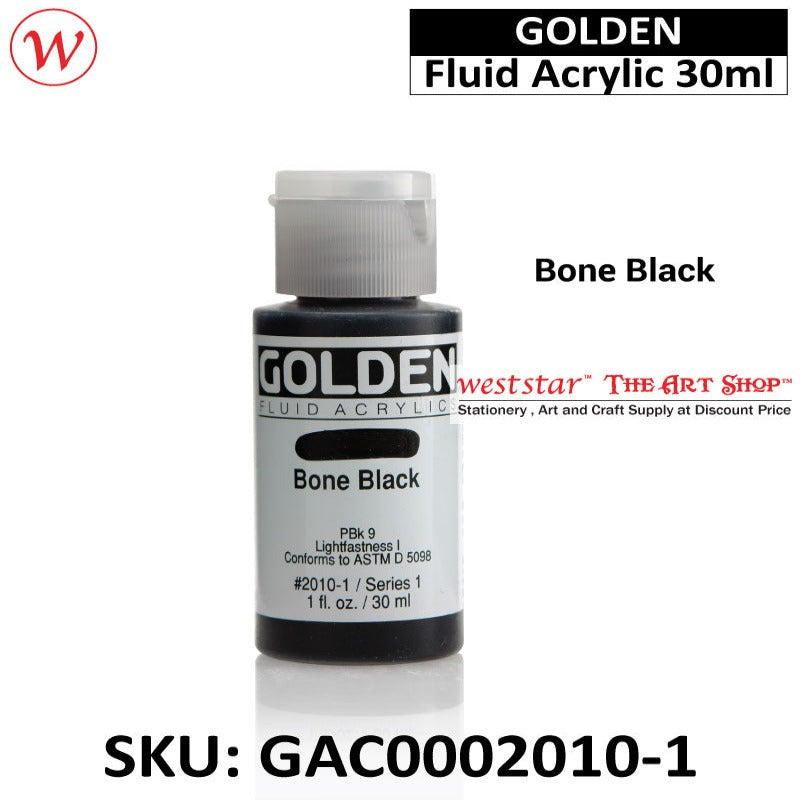 Golden Fluid Acrylic Color | 30ml