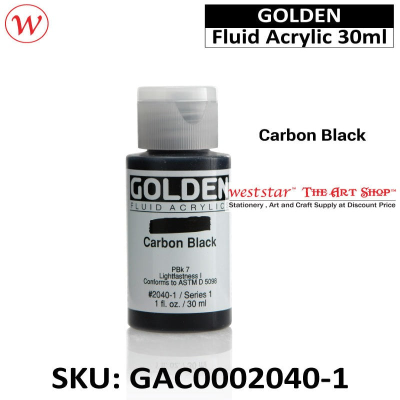 Golden Fluid Acrylic Color | 30ml