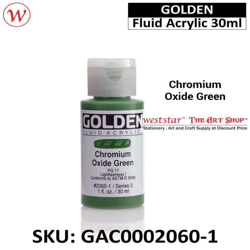 Golden Fluid Acrylic Color | 30ml