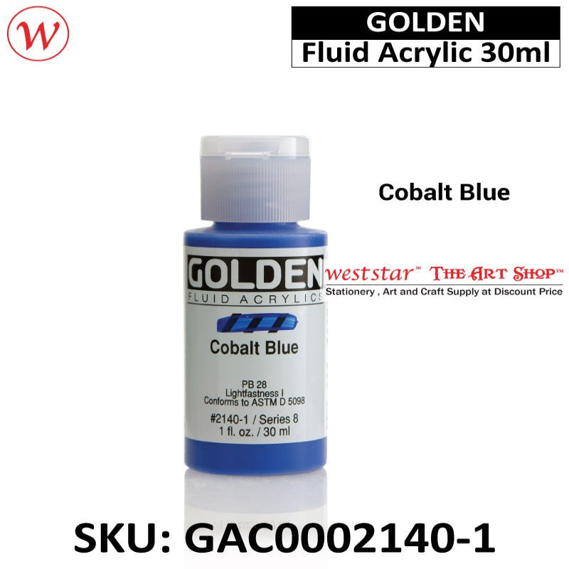 Golden Fluid Acrylic Color | 30ml