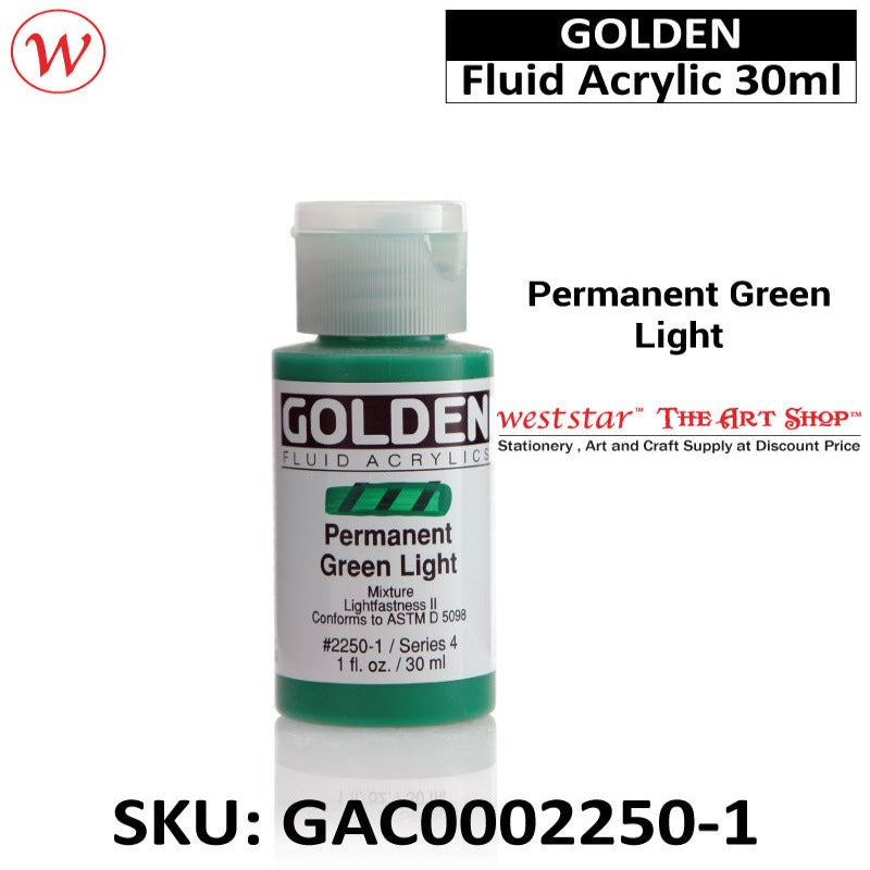 Golden Fluid Acrylic Color | 30ml
