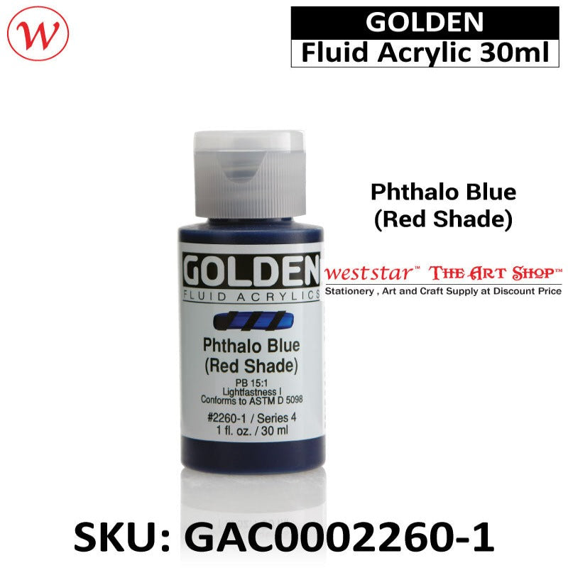 Golden Fluid Acrylic Color | 30ml