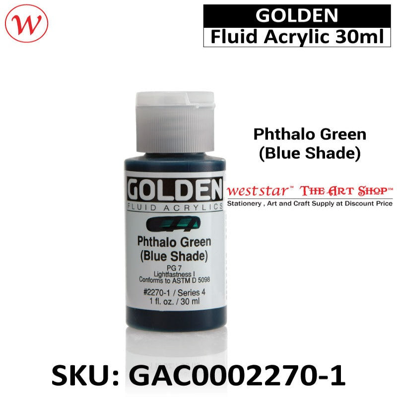 Golden Fluid Acrylic Color | 30ml