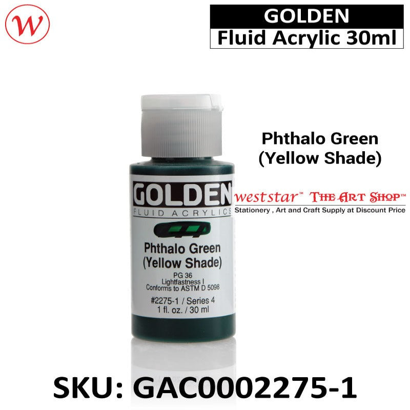Golden Fluid Acrylic Color | 30ml