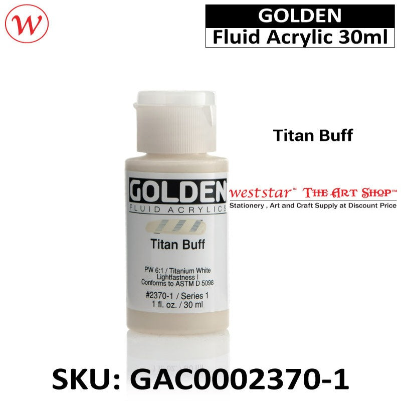 Golden Fluid Acrylic Color | 30ml