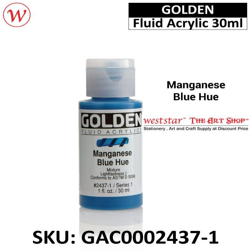 Golden Fluid Acrylic Color | 30ml