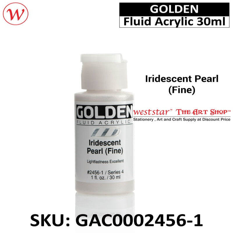 Golden Fluid Acrylic Color | 30ml