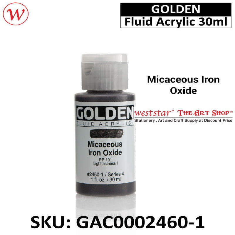 Golden Fluid Acrylic Color | 30ml