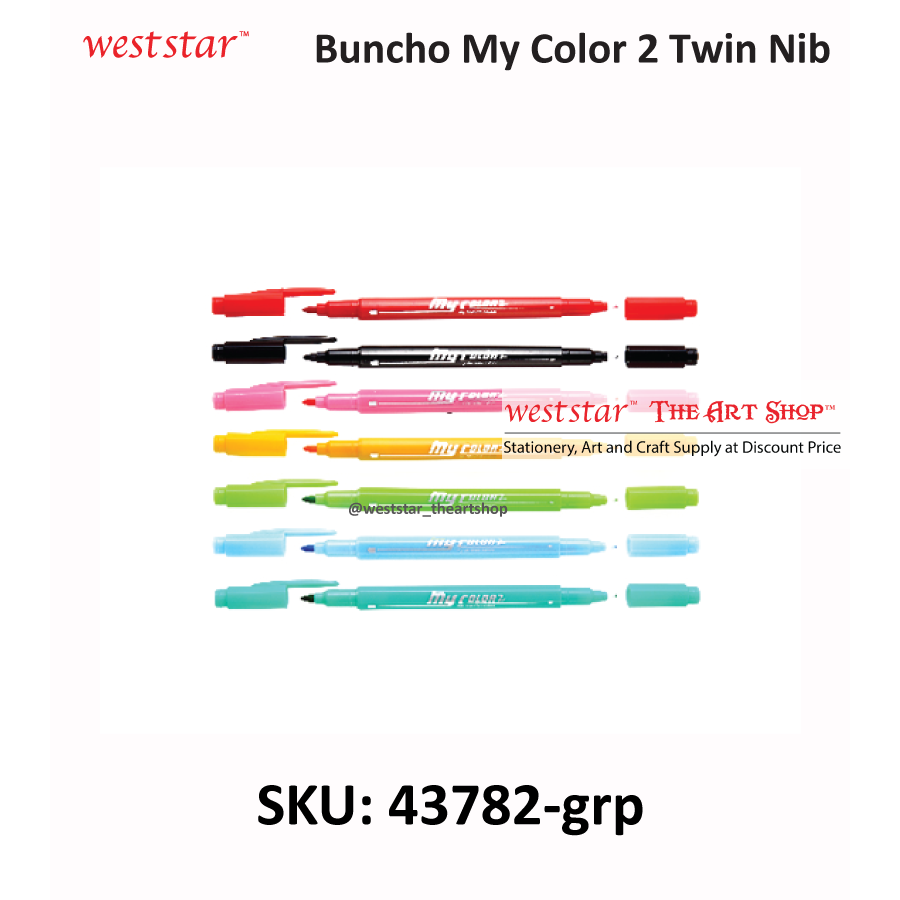 Buncho My Color 2 Twin Nib