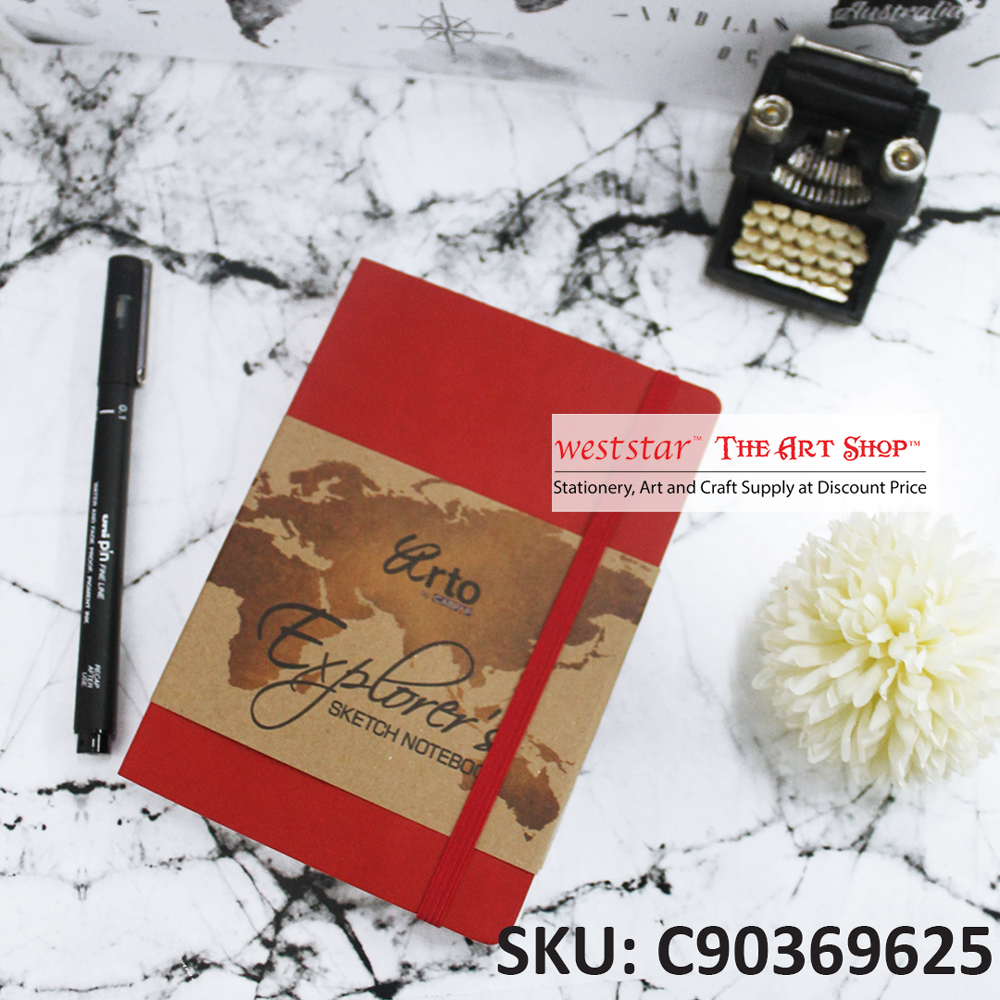 Arto Explorer Sketch Book - A6 160p - soft colored cover