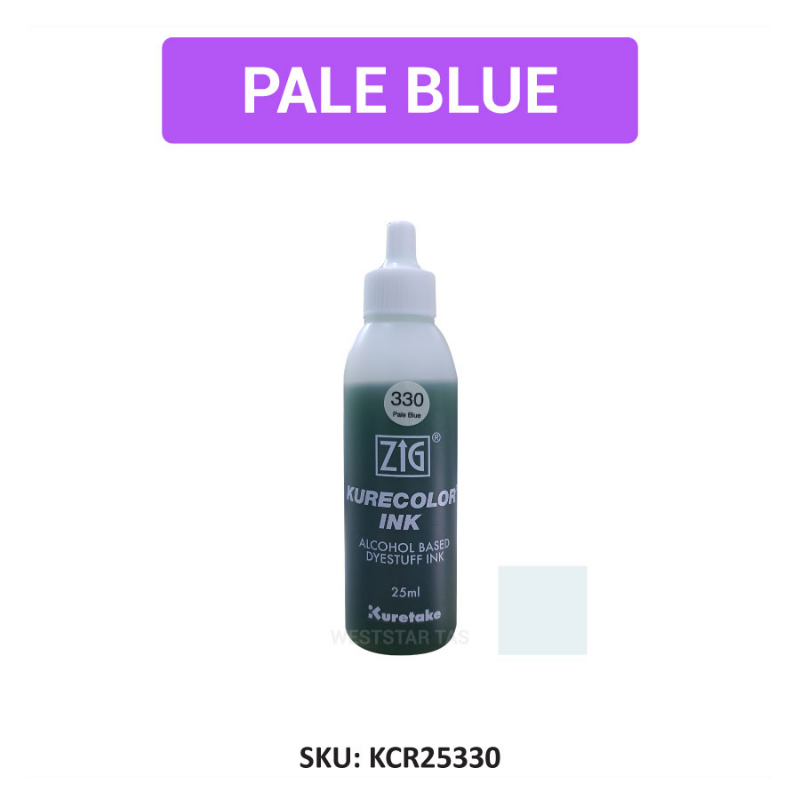 Zig Kurecolor Ink refill Zig Kurecolor Marker Ink Refill Alcohol Based Ink (25ml)