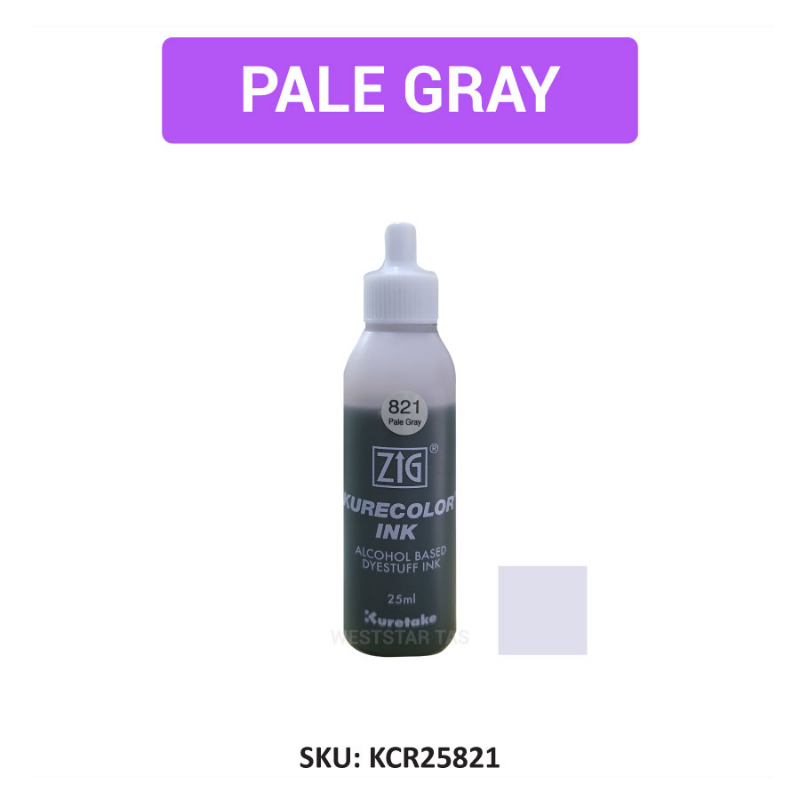 Zig Kurecolor Ink refill Zig Kurecolor Marker Ink Refill Alcohol Based Ink (25ml)