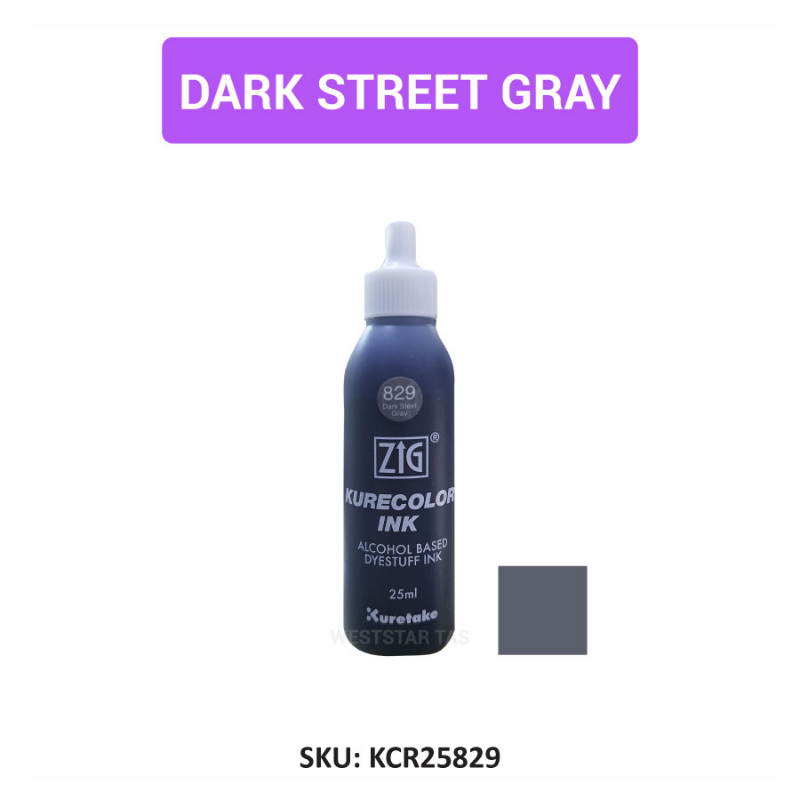 Zig Kurecolor Ink refill Zig Kurecolor Marker Ink Refill Alcohol Based Ink (25ml)