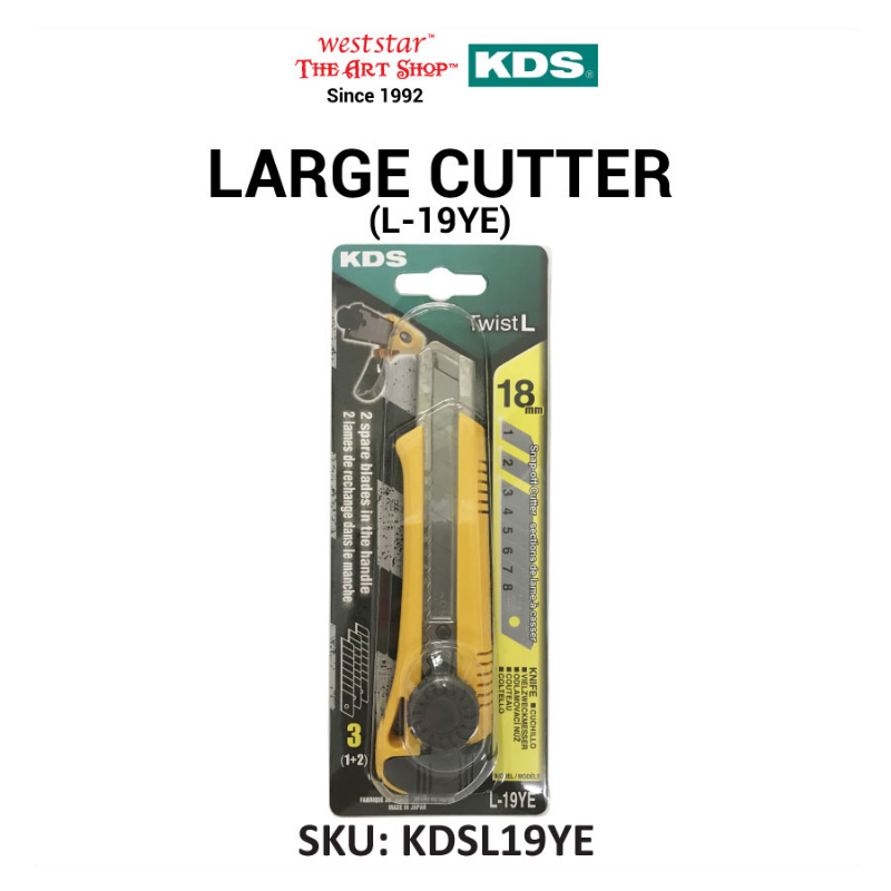 KDS Cutter, Twist-Lock Large Cutter (L-19YE)