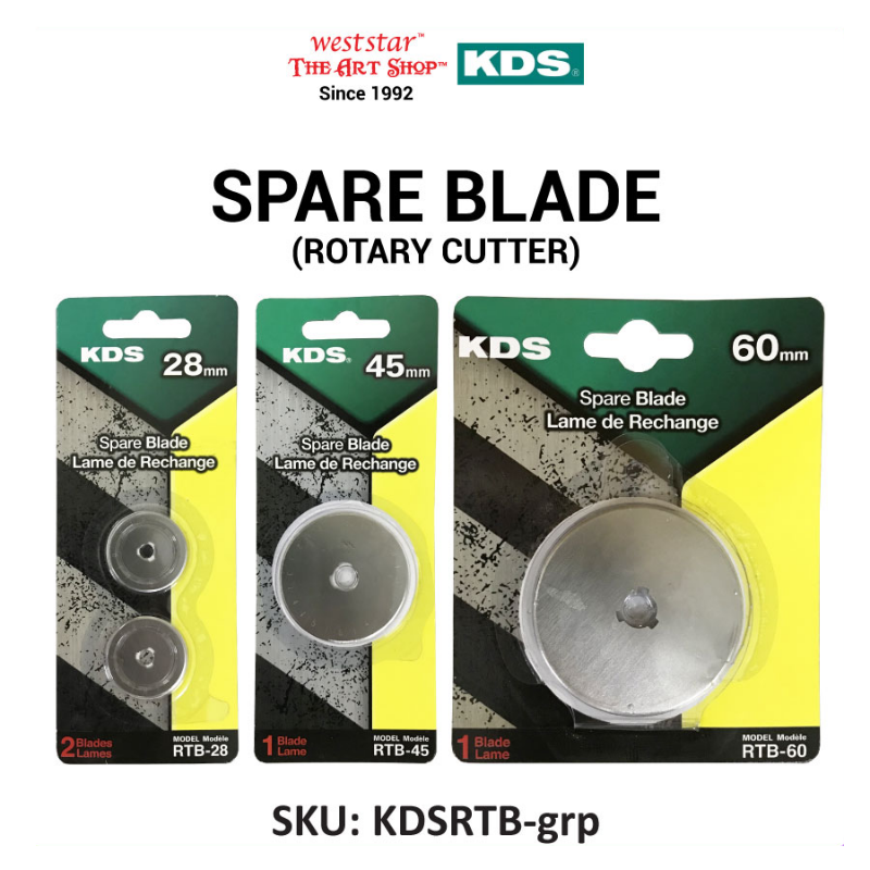 KDS Rotary Spare Blade (Spare Blade for Rotary Cutter)