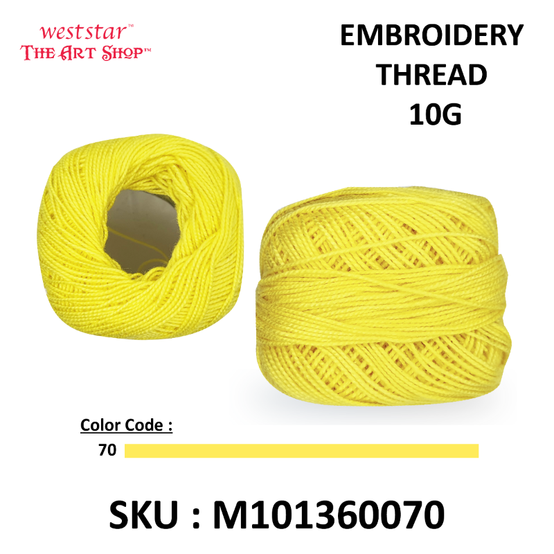 Embroidery Thread 10G - STANDARD COLOR