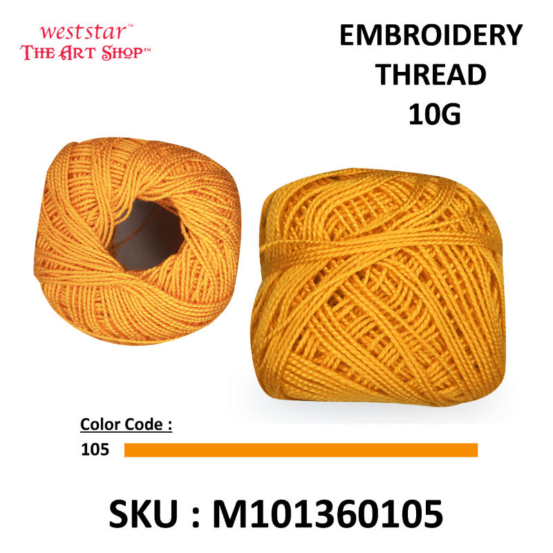 Embroidery Thread 10G - STANDARD COLOR