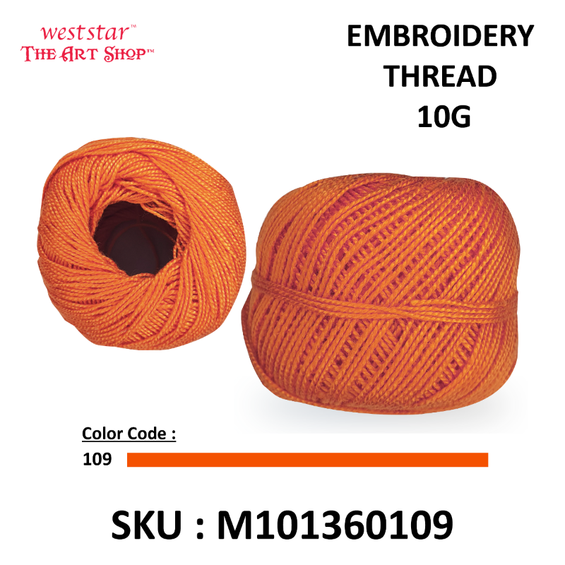 Embroidery Thread 10G - STANDARD COLOR