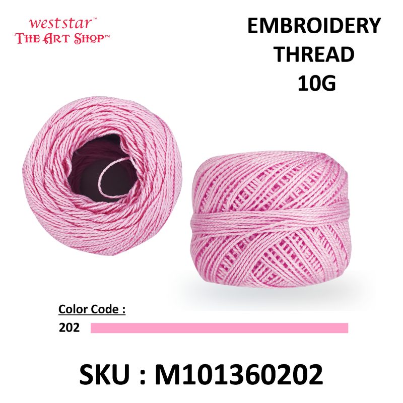 Embroidery Thread 10G - STANDARD COLOR