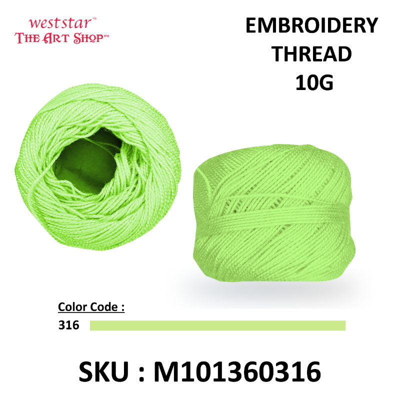 Embroidery Thread 10G - STANDARD COLOR